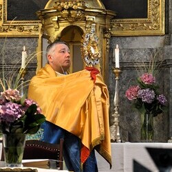 Wettersegen mit der Monstranz