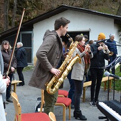 Peter Preitler-Höller leitet die Jugendband.