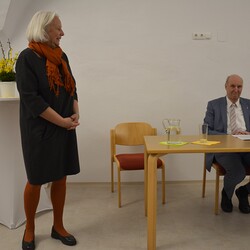 Margret Hofmann führte durch die Veranstaltung