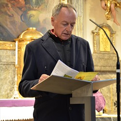 Leiter des Friedensgebetes Mag. Franz Karner