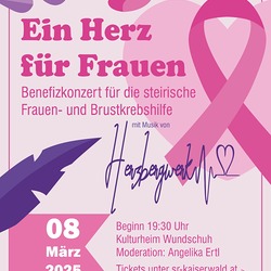 Herzliche Einladung zum Benefizkonzert in Wundschuh. Zugang zum Ticketshop weiter unten auf dieser Seite.
