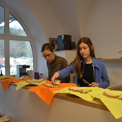 ..... und hergerichtet von Tanja und Emma Fassolter.