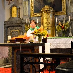 Das heutige liturgische Team.