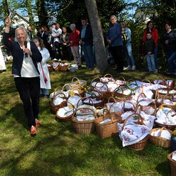 Osterspeisensegnung Bildstock Kreuzkogel