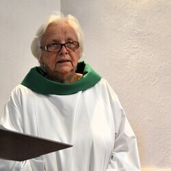 Wort-Gottes-Feier-Leiterin Margret Hofmann