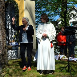 Osterspeisensegnung Bildstock Kreuzkogel
