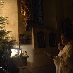 Christmette mit Pfarrer Claudiu Budău 