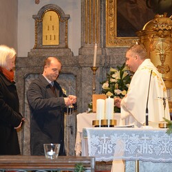 Christmette mit Pfarrer Claudiu Budău 