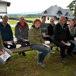 Maibeten beim Bildstock Kreuzkogel in Haselsdorf
