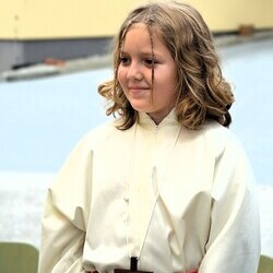 Ministrantin Flora hat Geburtstag