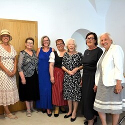 Ein großes Dankeschön an Fotoreporterin Berta Regier (Zweite von links)