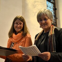 Karin Kranjec und Christa Habith
