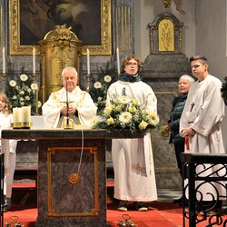 Kanonikus Friedrich Trstenjak und sein heutiges liturgisches Team