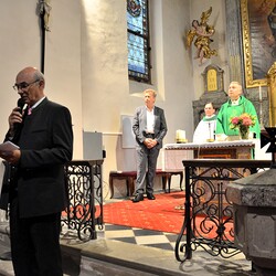 Wirtschaftsrat Peter Gogg bei der Begrüßung