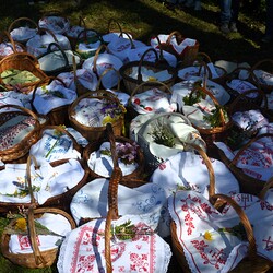 Osterspeisensegnung Bildstock Kreuzkogel