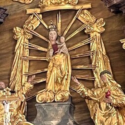 Kirche Fehring innen