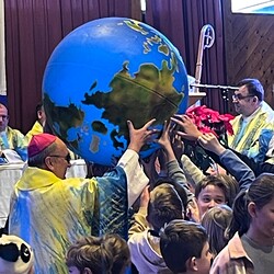 Sternsingertreffen in der Sulmtalhalle in Pistorf.